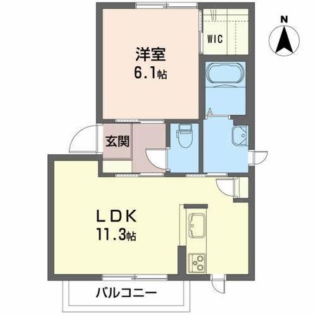 シャーメゾンＴＡＲＯの物件間取画像